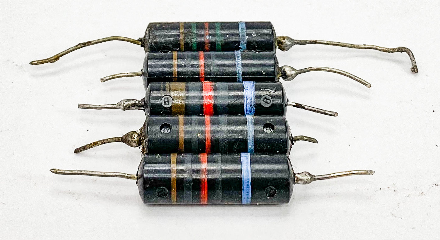 Sprague 0.001 uf 600 Volt Bumblebee Paper In Oil Capacitors From McIntosh Gear