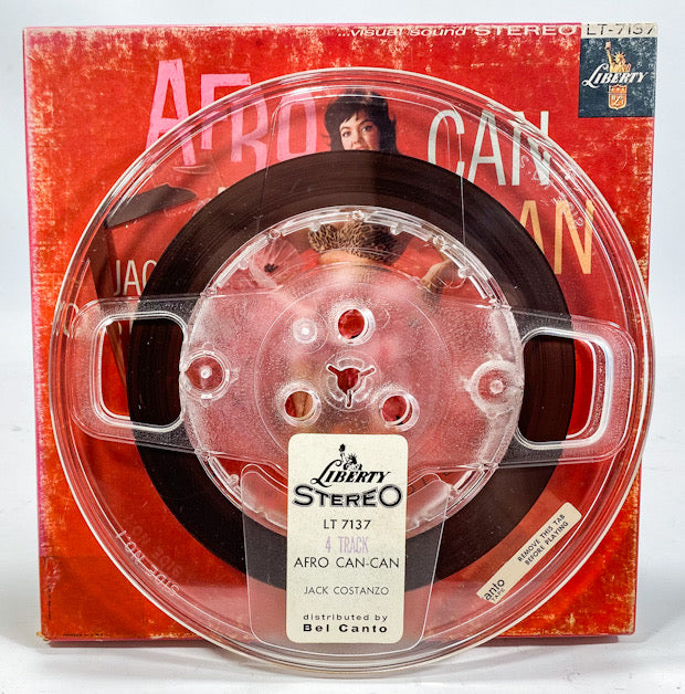 Cole Porter's Afro Can-Can Jack Costanzo Reel to Reel Tape 7 1/2 IPS Liberty