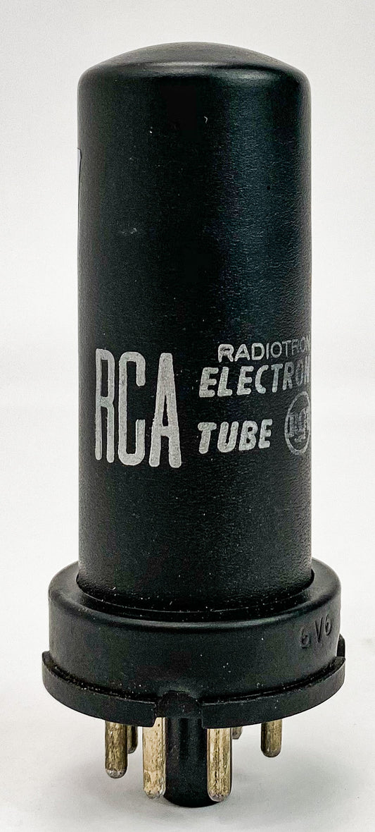 RCA 6V6 Metal Vacuum Tube Perfect Graphics