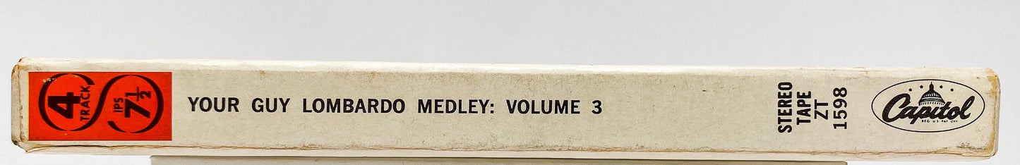 Your Guy Lombardo Medley Volume 3 Reel to Reel Tape 7 1/2 IPS Capitol