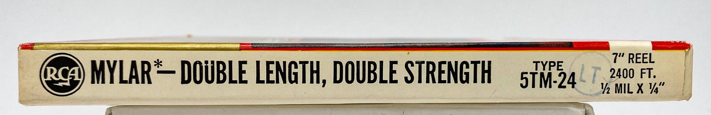 RCA Red Seal Sound Tape 7" Reel Tape Pre-Recorded 2400 ft Mylar High Fidelity