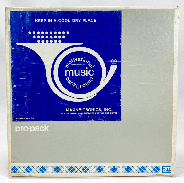 Motivational Background Music Magne-Tronics Master 10.5" Reel to Reel Tape M1364