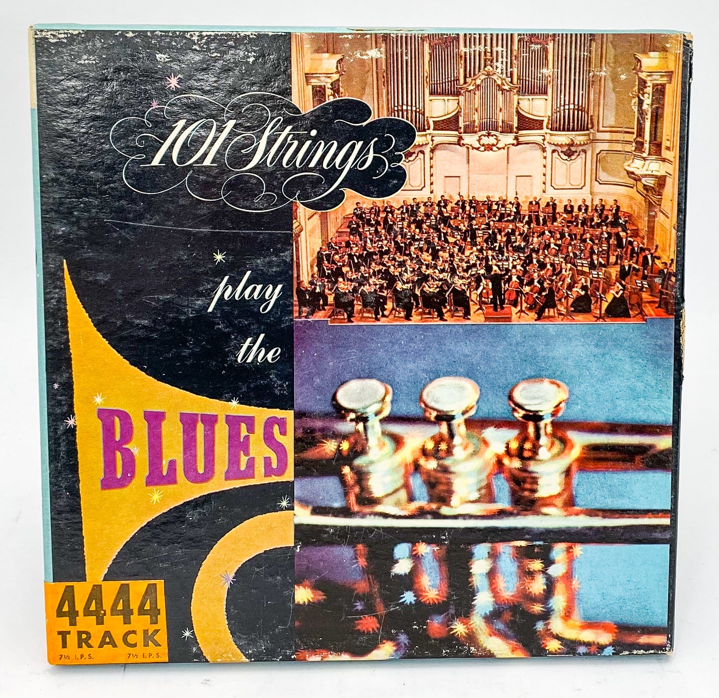 101 Strings Play The Blues Reel to Reel Tape 7 1/2 IPS Bel Canto