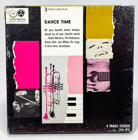 Dance Time Reel to Reel Tape 3 3/4 IPS Tape-Masters