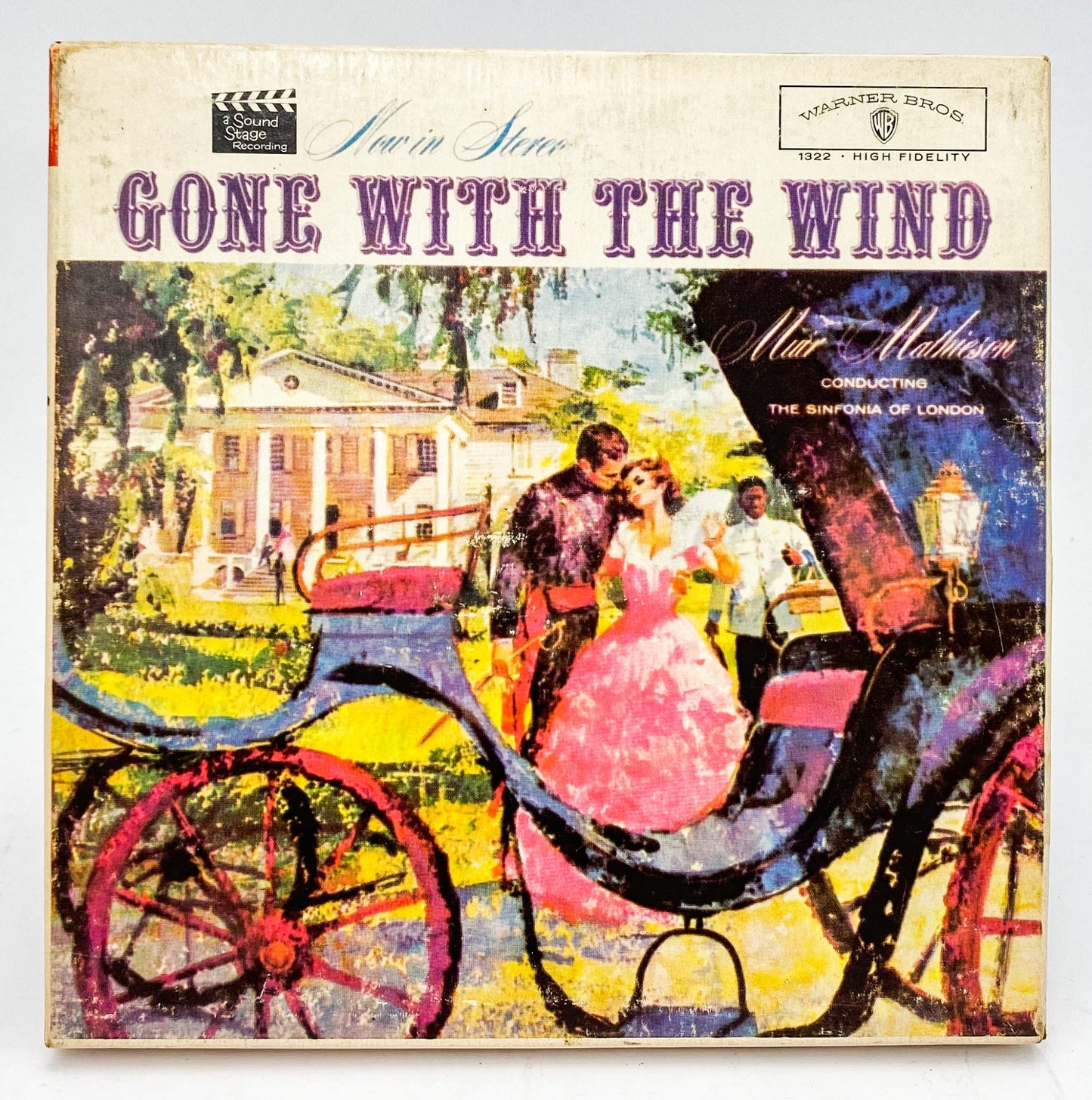 Gone With The Wind Muir Mathieson Reel to Reel Tape 7 1/2 IPS Warner Brothers