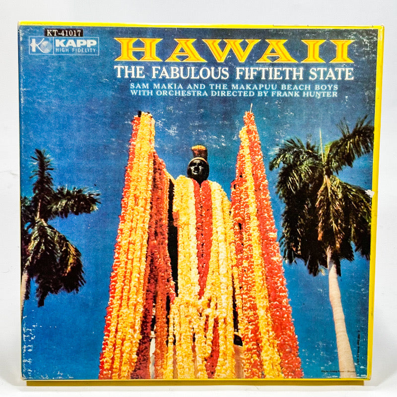 Hawaii In Stereo by Sam Makia And Frank Hunter Reel to Reel Tape 7 1/2 IPS Kapp