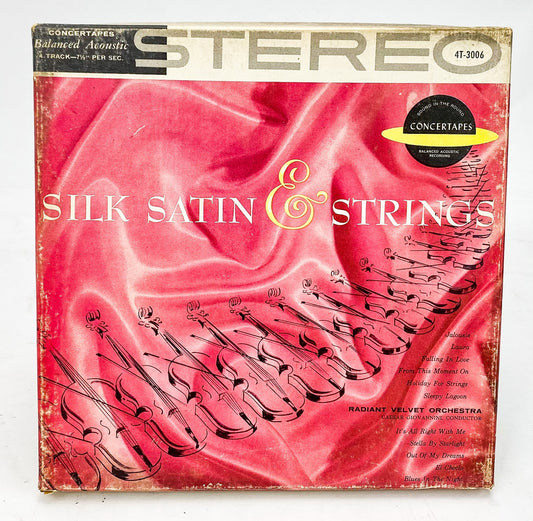 Silk Satin & Strings Radiant Velvet Orchestra Reel to Reel Tape 7.5 IPS Concert