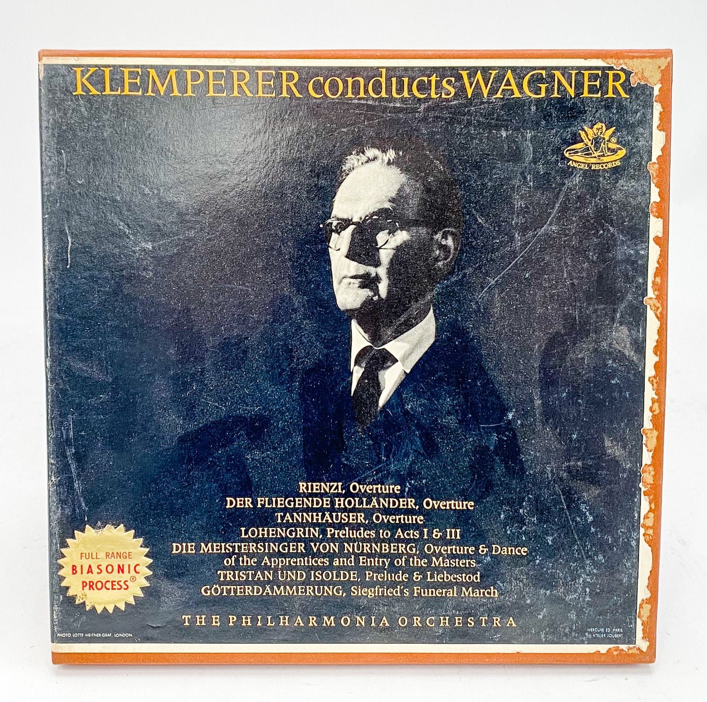 Klemperer Conducts Wagner Reel to Reel Tape 7 1/2 IPS Angel