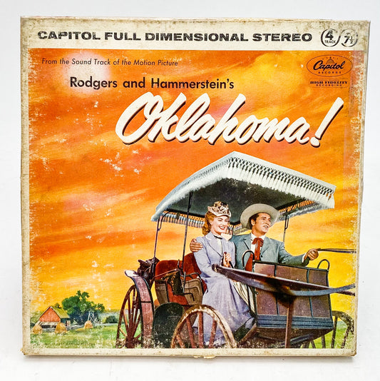 Oklahoma Original Soundtrack Reel to Reel Tape 7 1/2 IPS Capitol