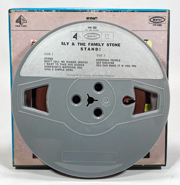 Stand! by Sly And The Family Stone Reel to Reel Tape 3 3/4 IPS Epic