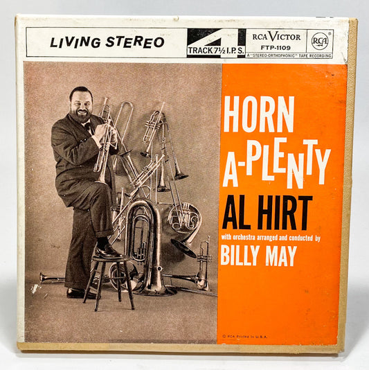 Horn A Plenty by Al Hirt and Billy May Reel to Reel Tape 7 1/2 IPS RCA