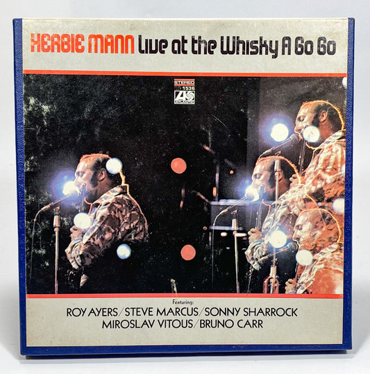 Live At The Whisky A Go Go Herbie Mann Reel to Reel Tape 3 3/4 IPS Atlantic