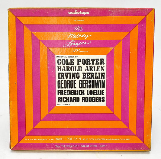 Raoul Poliakin The Melody Lingers On Reel to Reel Tape 7 1/2 IPS Audiotape