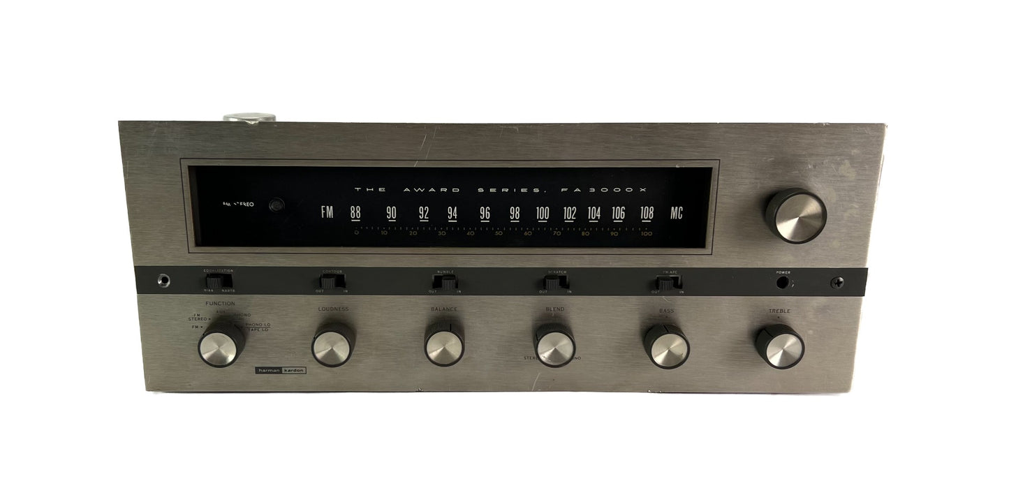 Harman Kardon FA3000X Vacuum Tube Receiver Amplifier For Parts / Repair