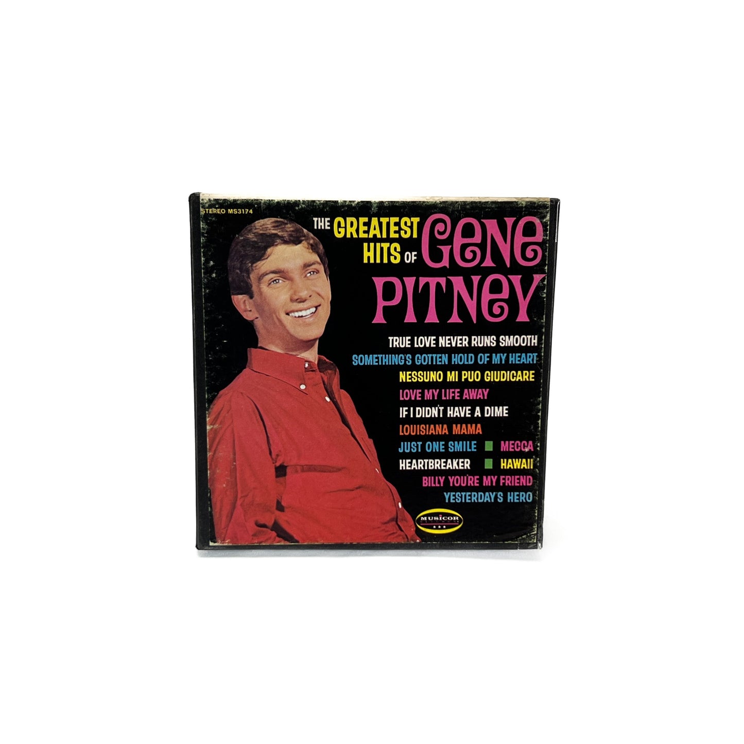 The Greatest Hits Of Gene Pitney Reel to Reel Tape 3 3/4 IPS Musicor