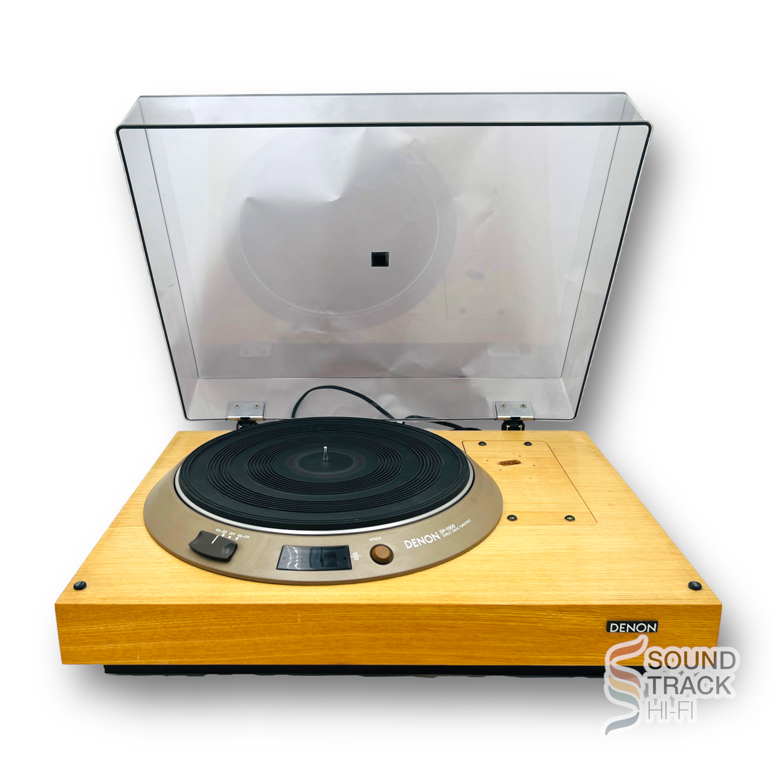 Denon DP-1000 Direct Drive Turntable – Soundtrack Hi-Fi