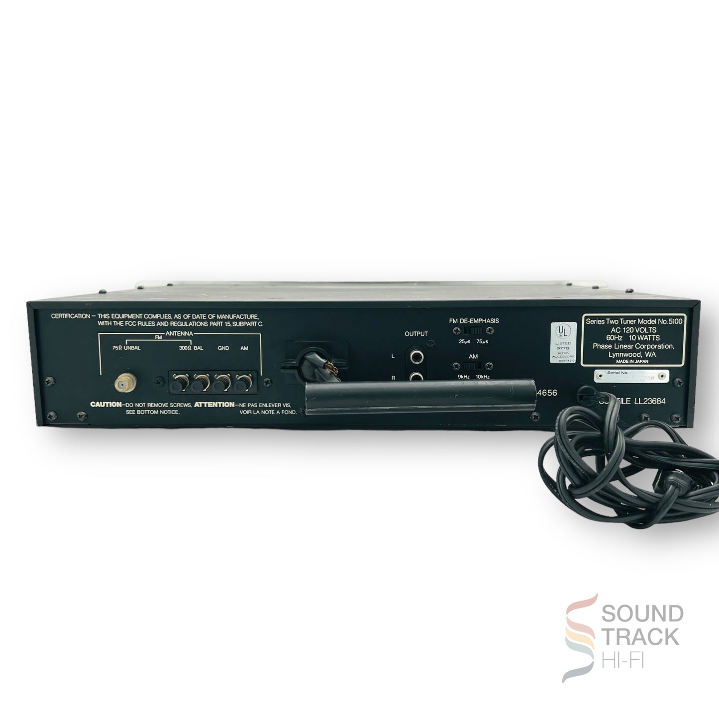 Phase Linear Model 5000 Series Two Stereo Tuner