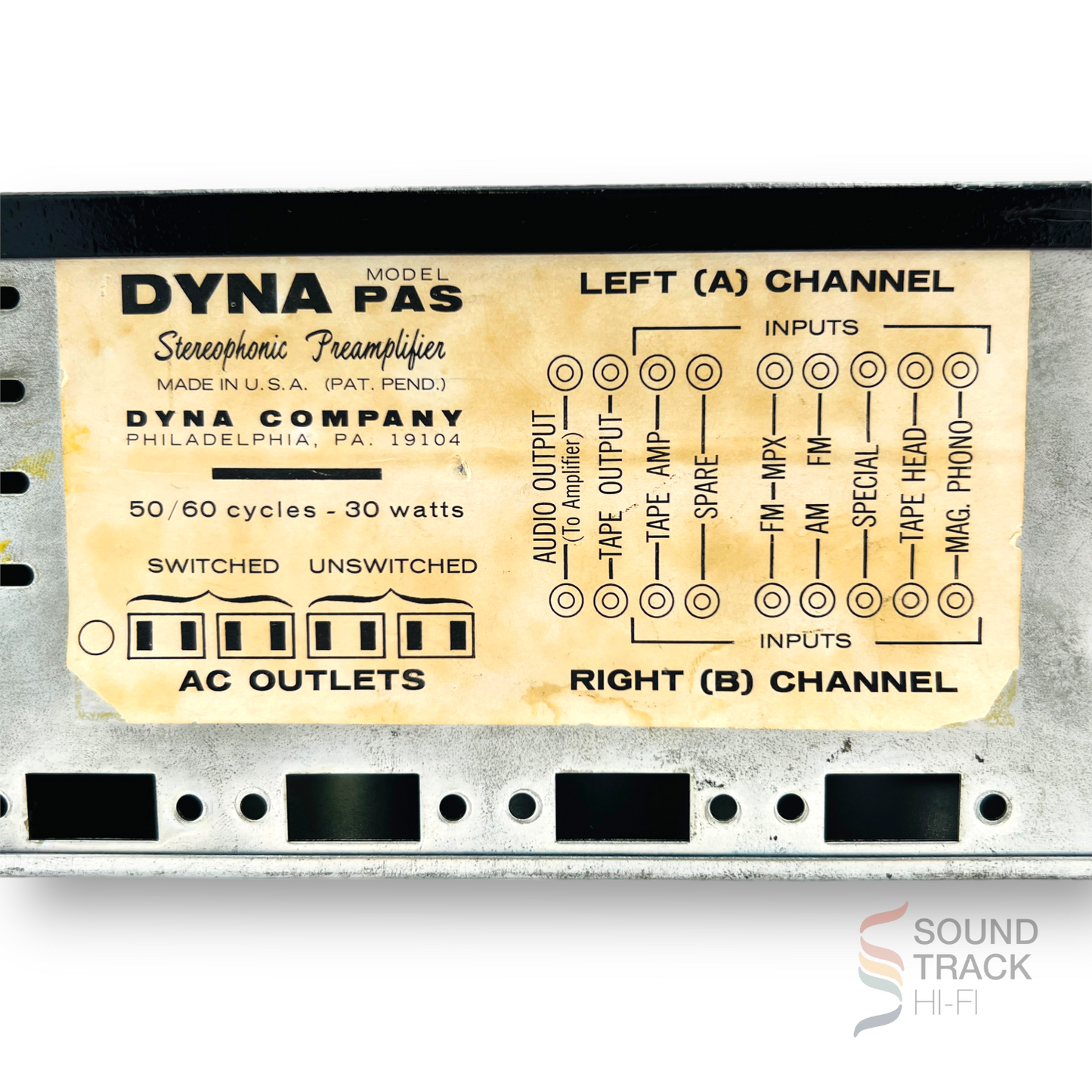 Dynaco PAS3 Chassis and Case #2