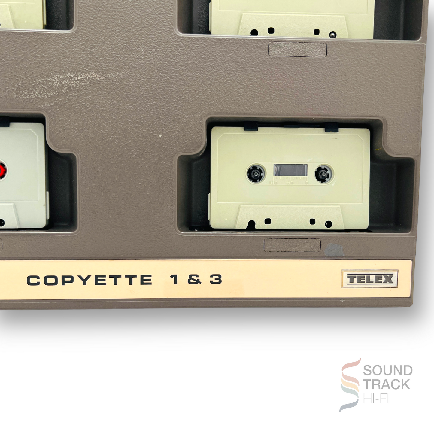 Telex Copyette 1 & 3 4 Deck Cassette Duplicator