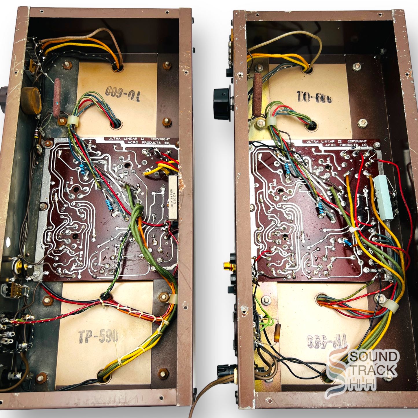 Acrosound Ultralinear UL-II 60 Watt Mono Block Vacuum Tube Amplifiers