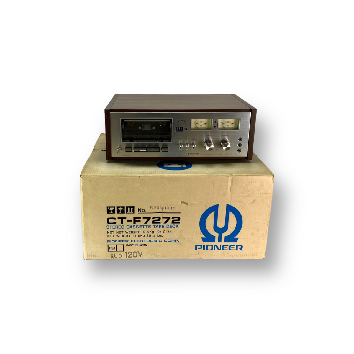 Pioneer CT-F7272 Stereo Cassette Deck – Soundtrack Hi-Fi