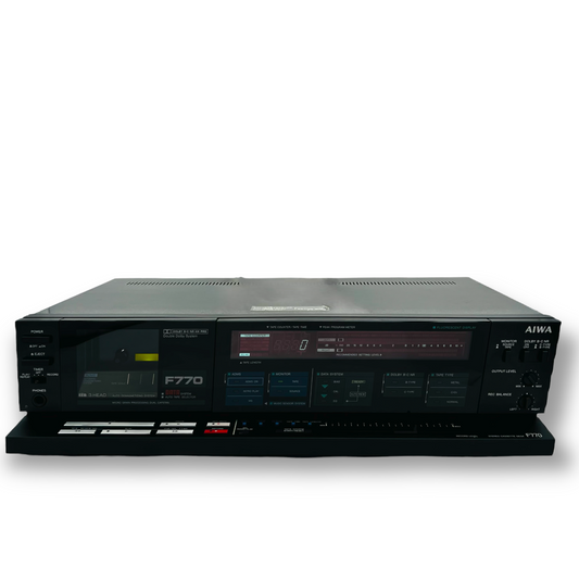 Aiwa F770 3-Head Stereo Cassette Deck